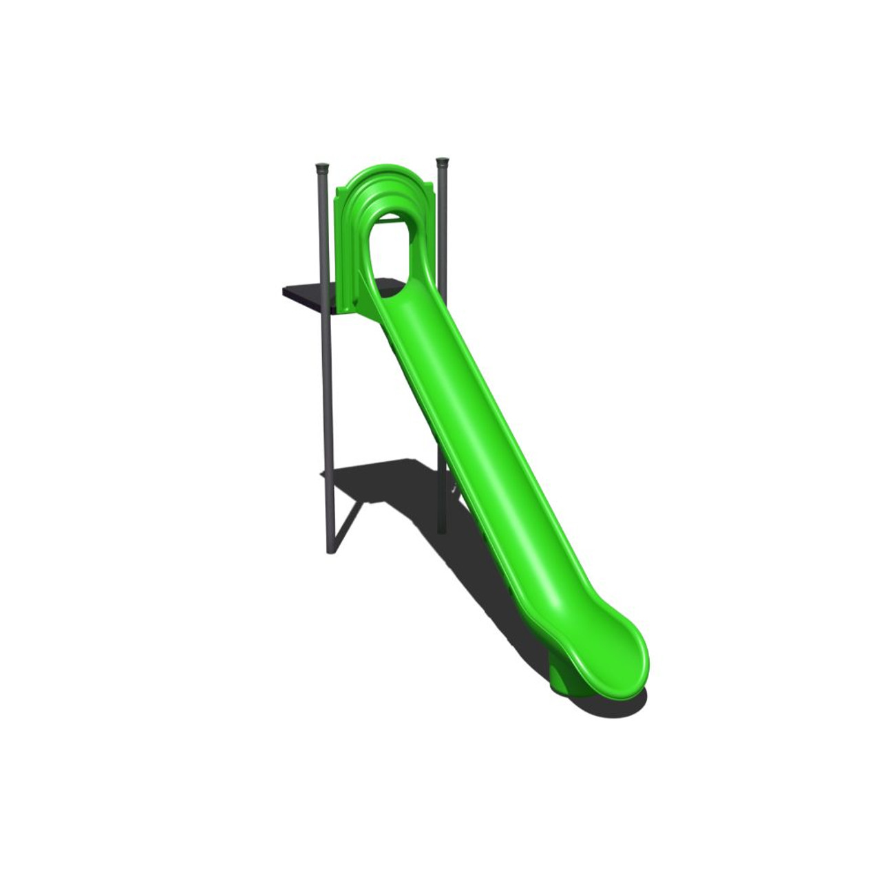 Starglide Playground Slide With Hood