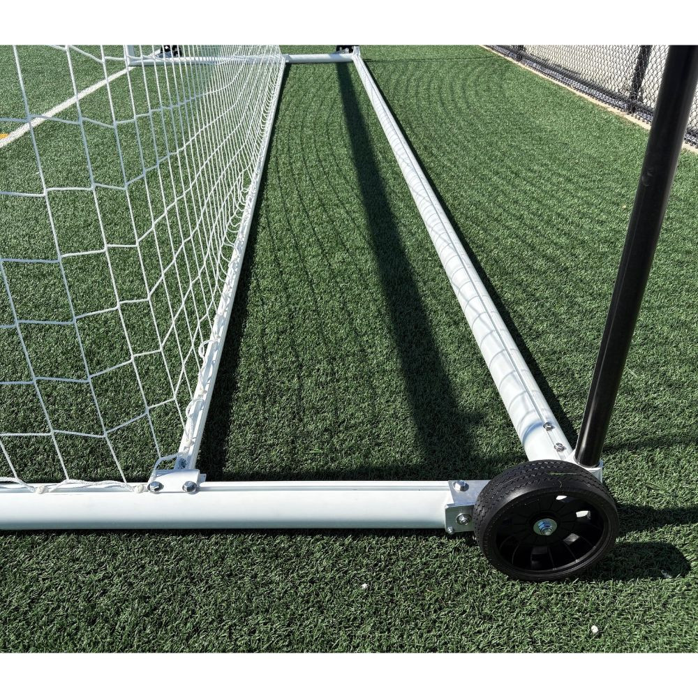 Stadium Series Soccer Goal - side - wheel detail
