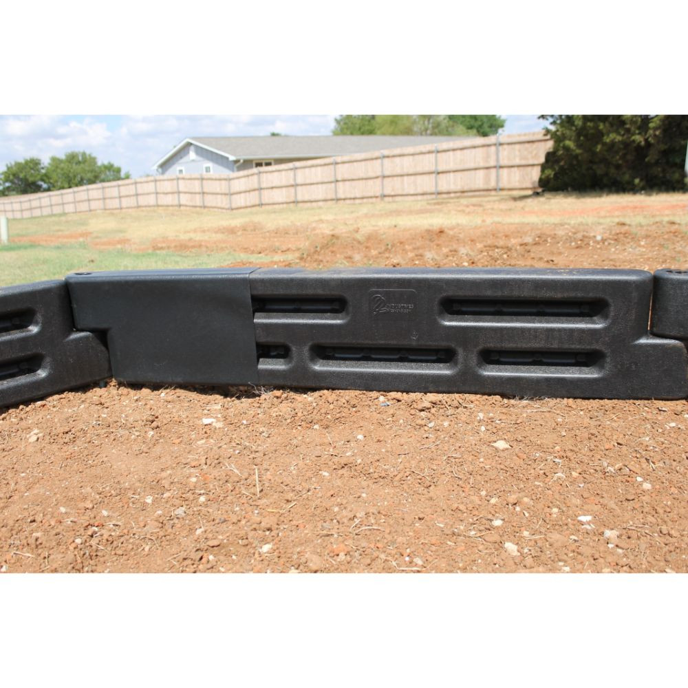 Playground Border End Cap - in use - Extended