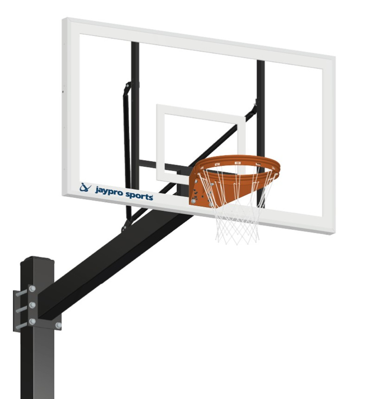 Basketball System - Titan - Acrylic Backboard - Breakaway Goal