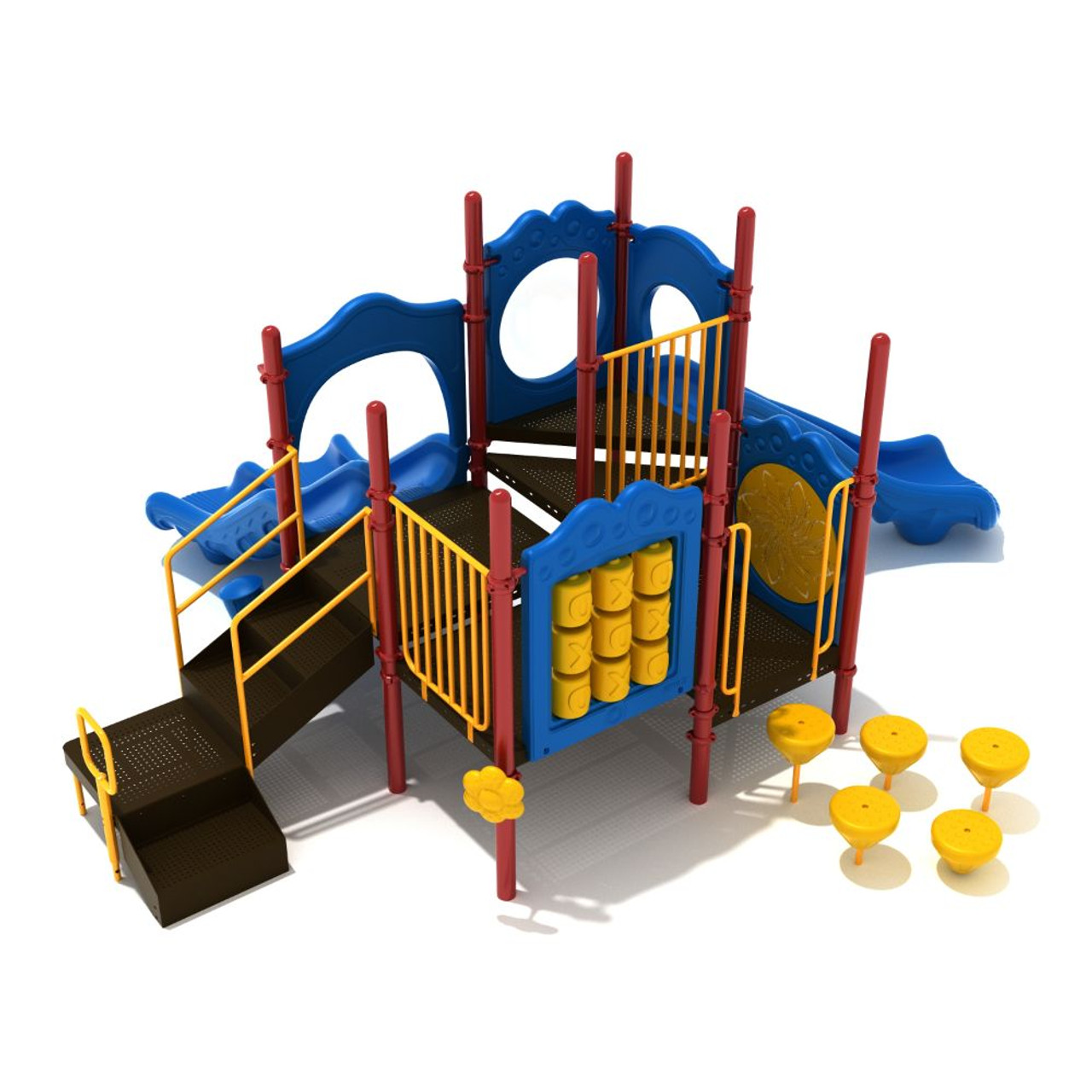 Red Bud Playset - Back