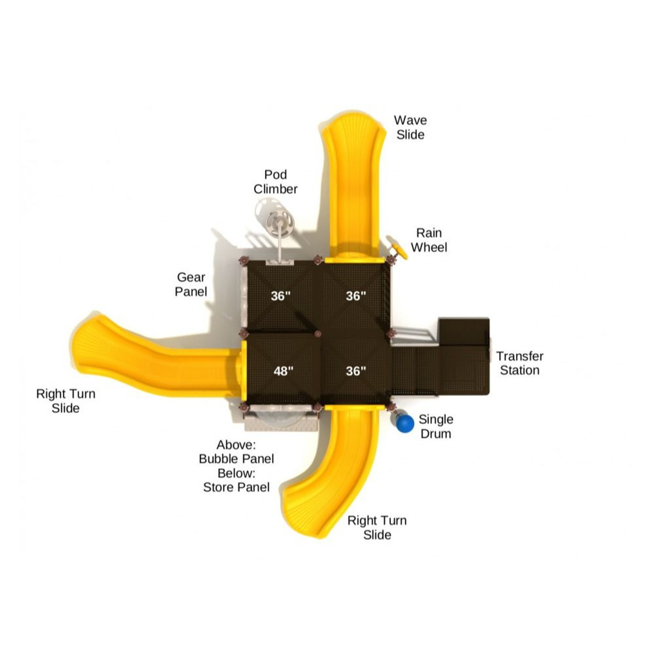 Charleston Playset - Top