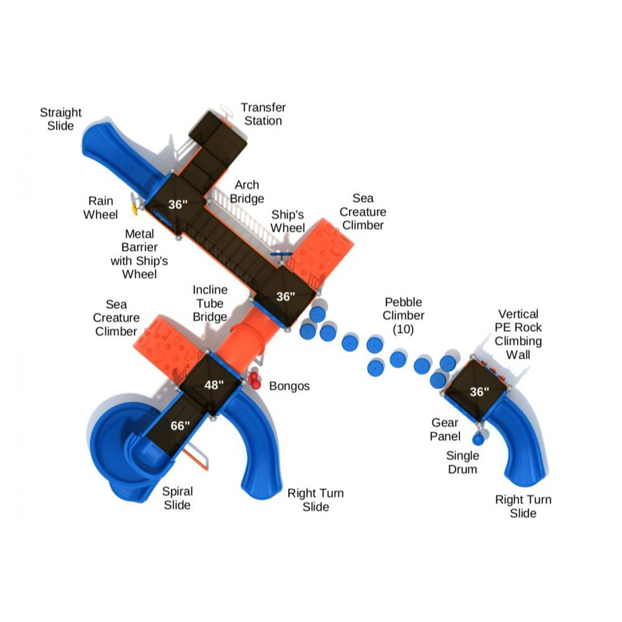 Eau Claire Playset - Top