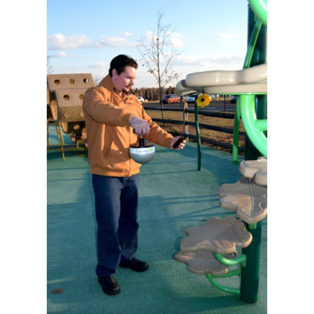 GFactorGO Portable - Inspection Tool Kit Set - In use playground test example