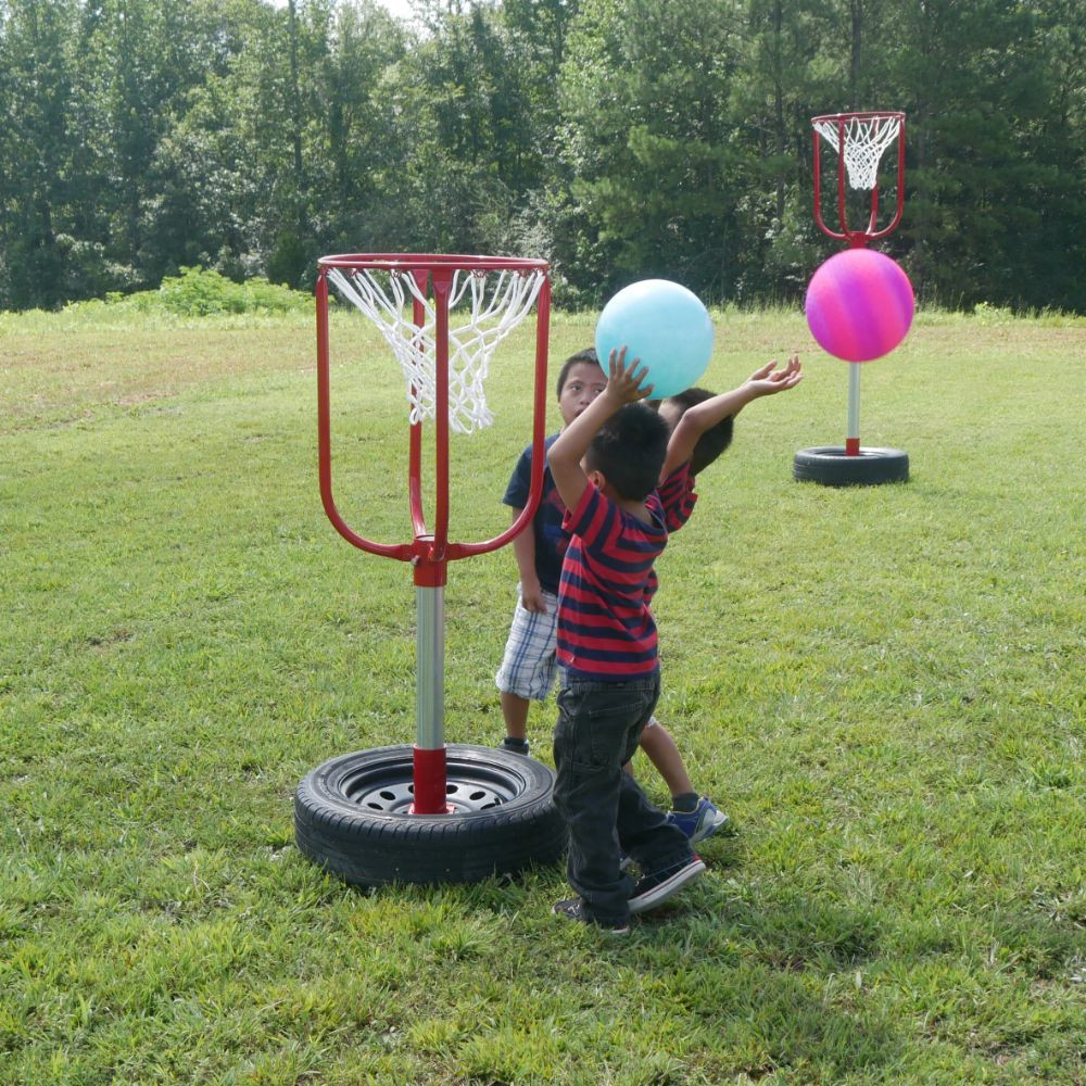 Outdoor Game Fun-Shot Basketball Goal - 4ft use