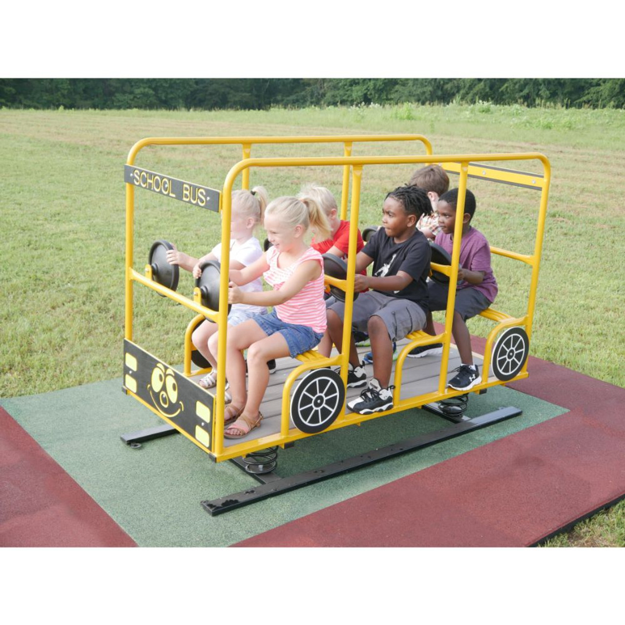 Happy Time School Bus Spring Rider Vehicle