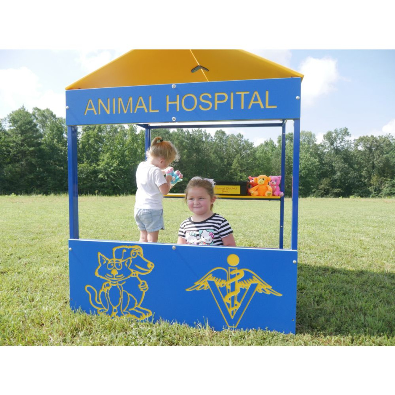 Animal Hospital Playhouse - front