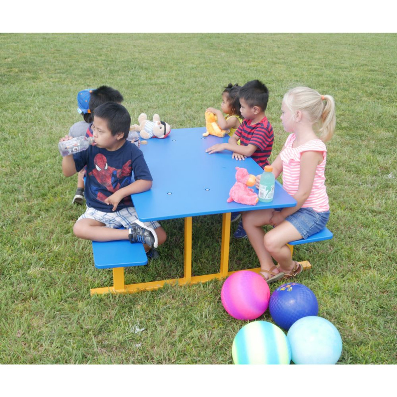 Preschool Picnic Table - in use