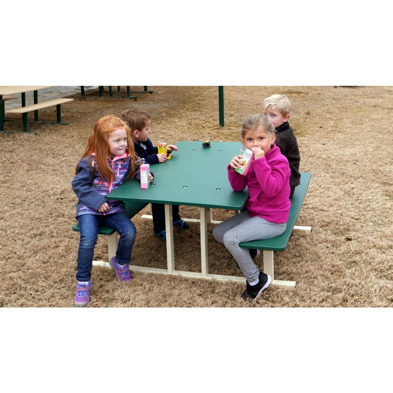 Preschool Picnic Table - Green