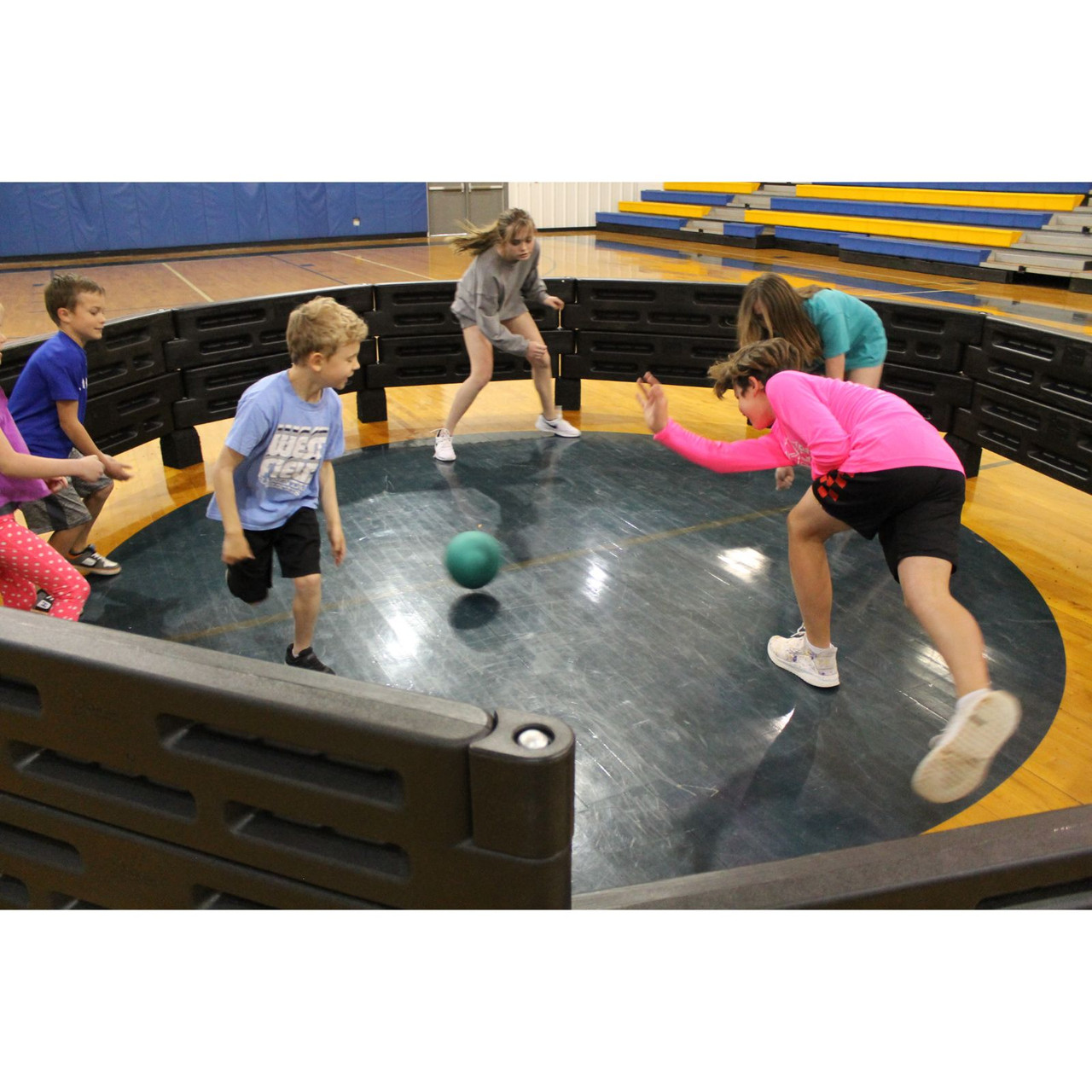 15' Diameter Portable GaGa Ball Pit with Steel Stanchions