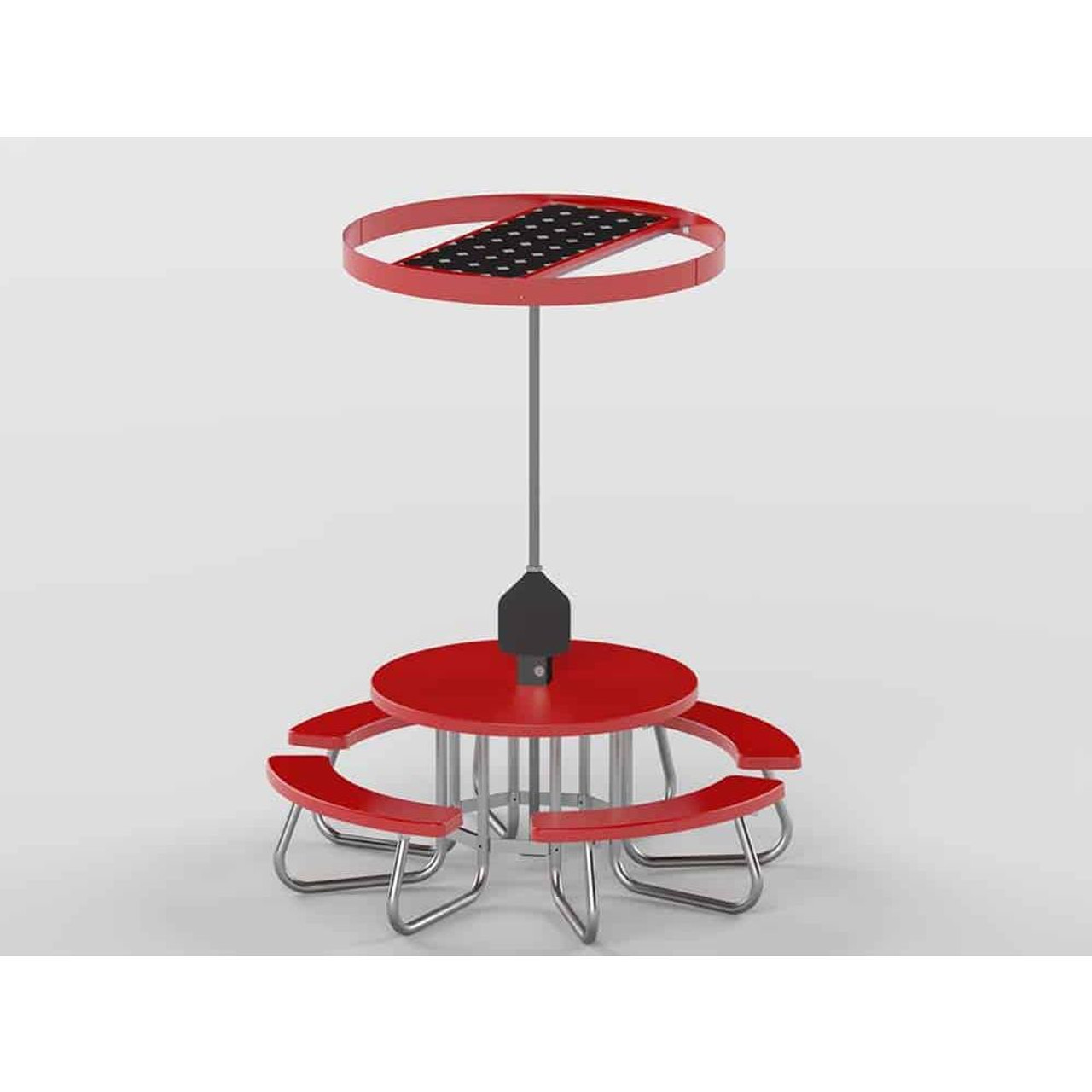 Solar Charging Station with Ring - table not included