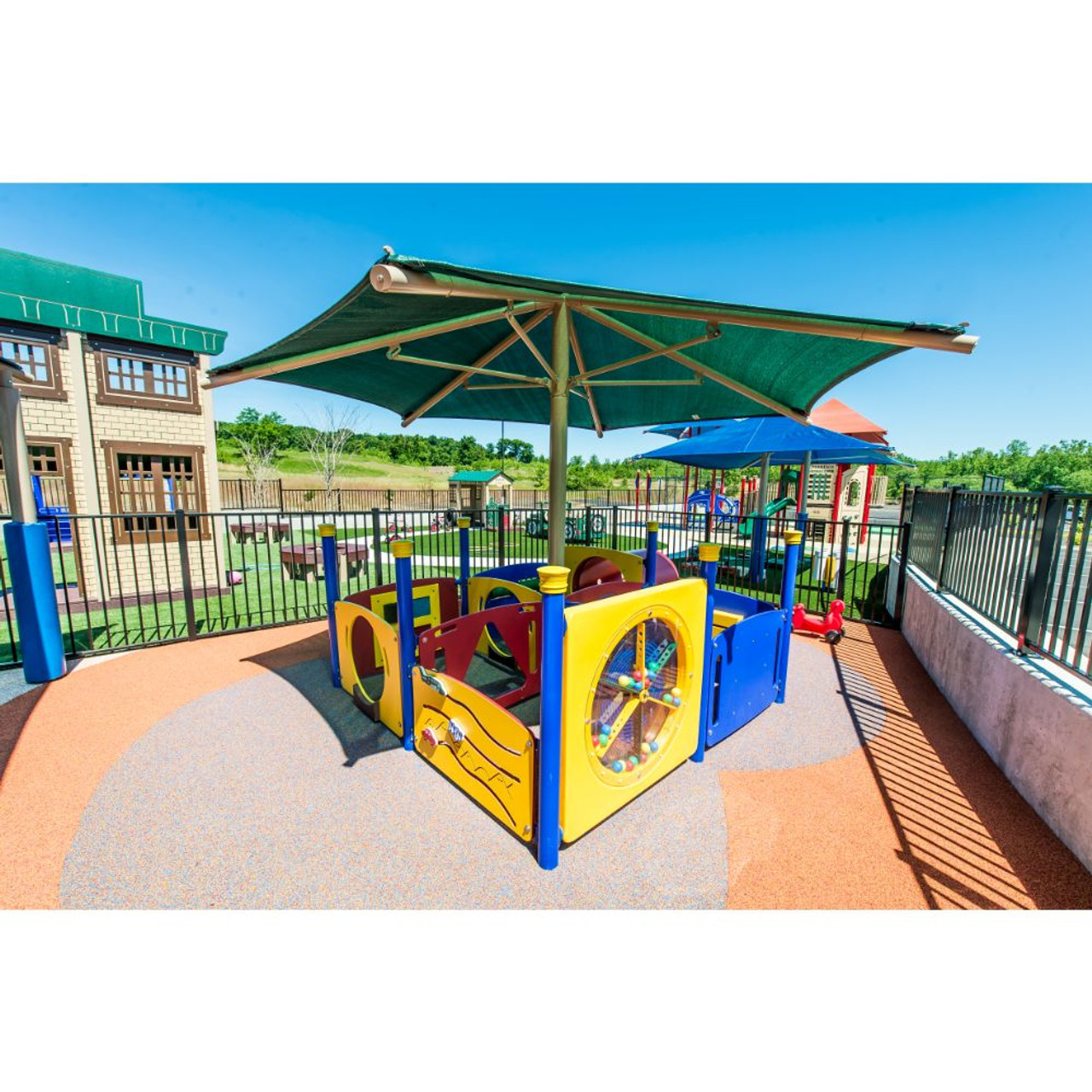 Hexagon Playground Shade - use - other items not included Hexagon Playground Shade - use - other items not included