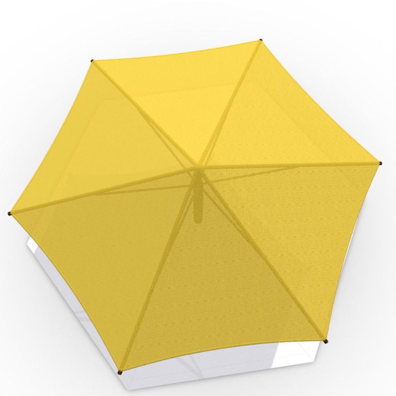 Hexagon Umbrella Shade - top Hexagon Umbrella Shade - top