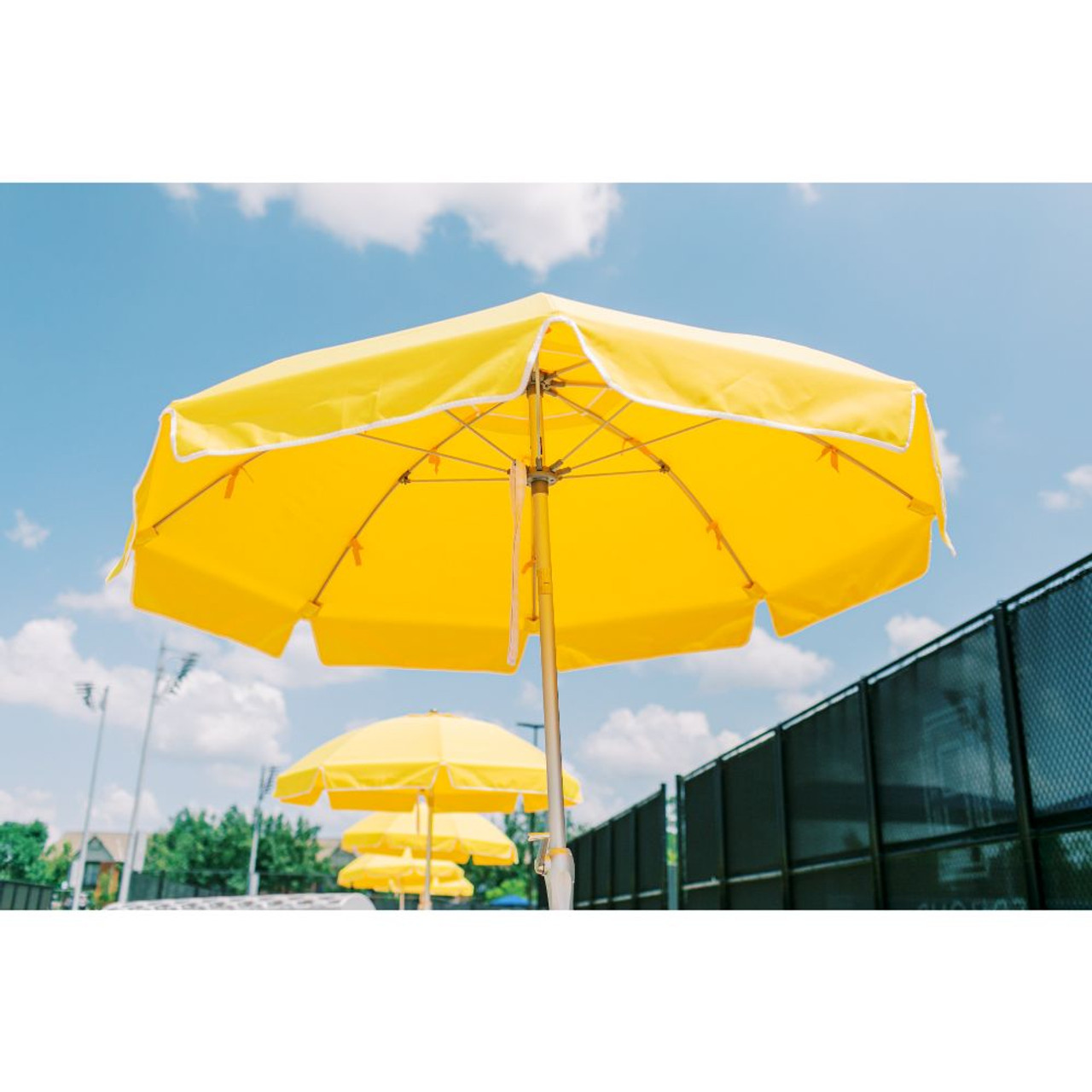 Octagon Patio Umbrella - detail