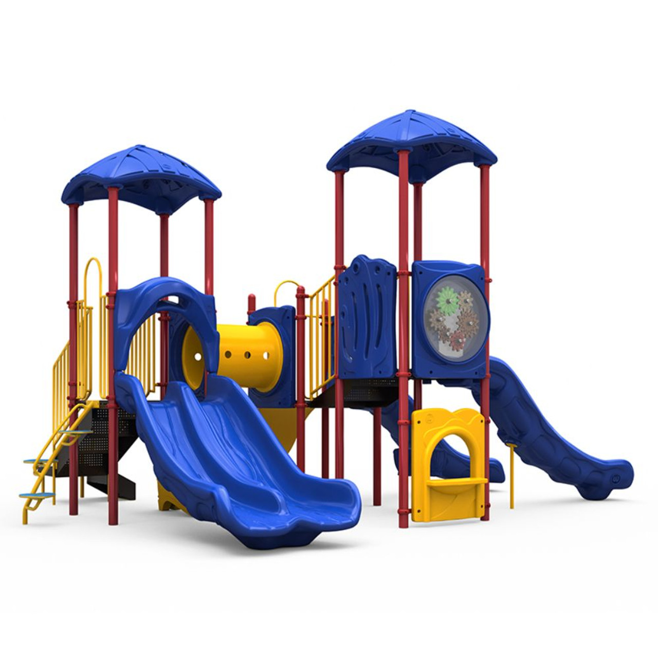 Timber Tracks Playset - primary - leaf roof