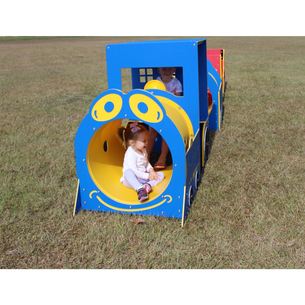 Train Engine #3 Playground Vehicle - front tunnel