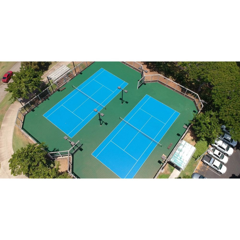 Tennis Flooring Kit - TopCourt Tiles - 120' x 60' Full Court