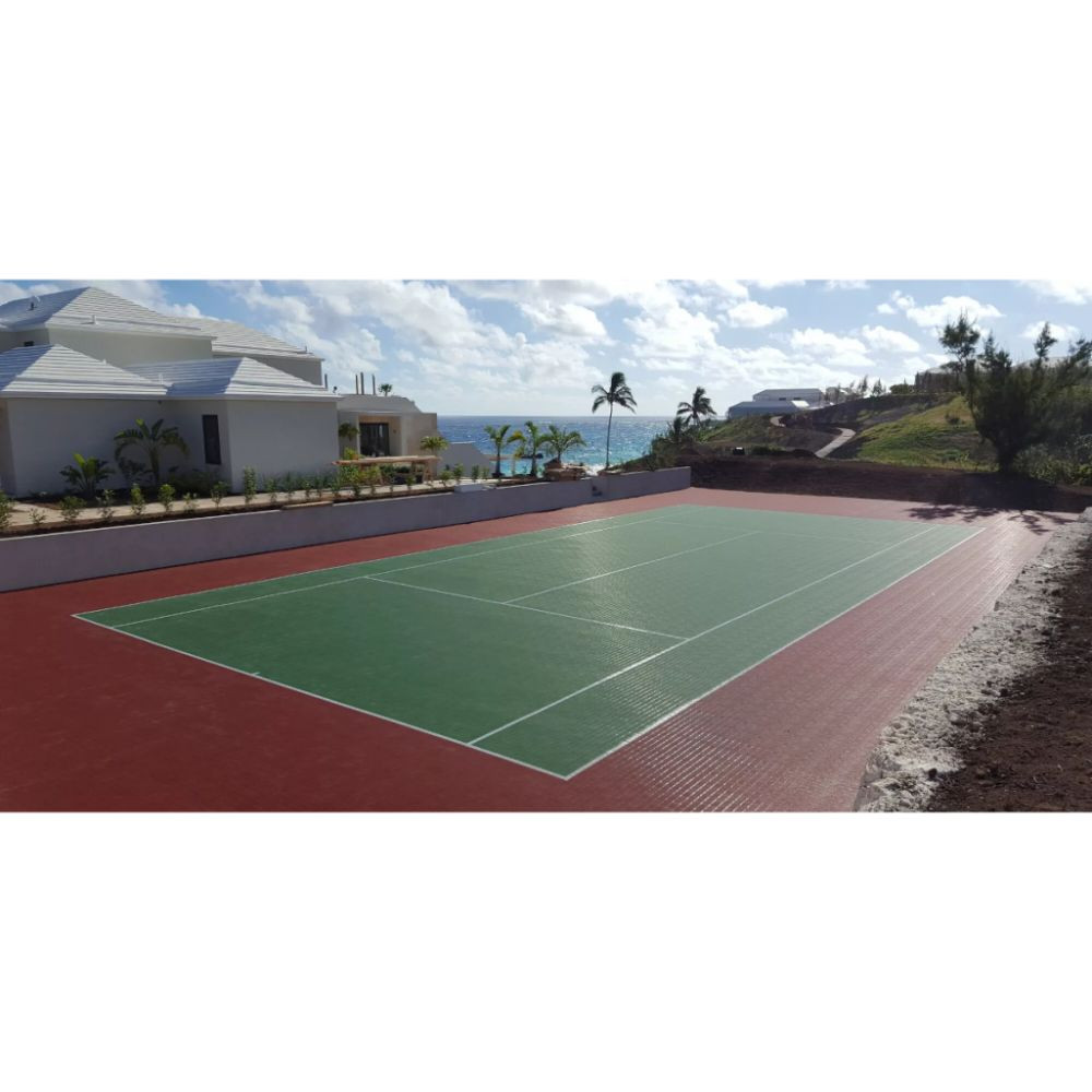 Tennis Flooring Kit - TopCourt Tiles - 120' x 60' Full Court