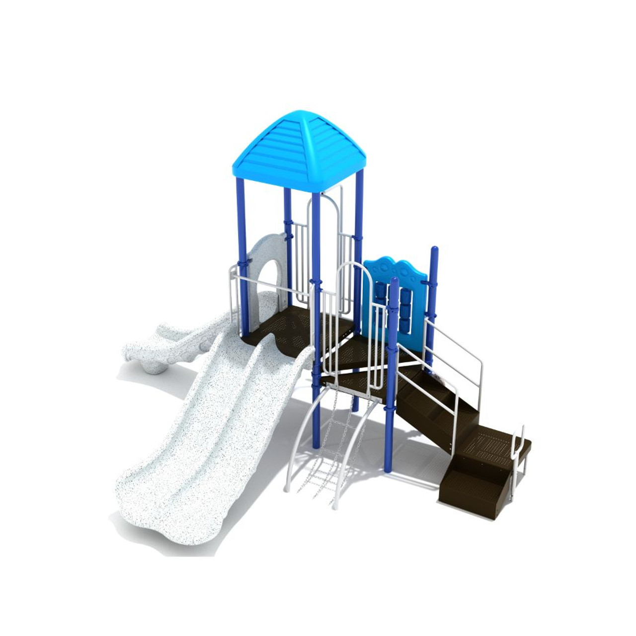 Gardiner Playset - double slide side