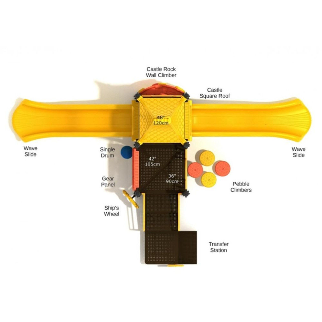 Minstrel's Merriment Playset - top view