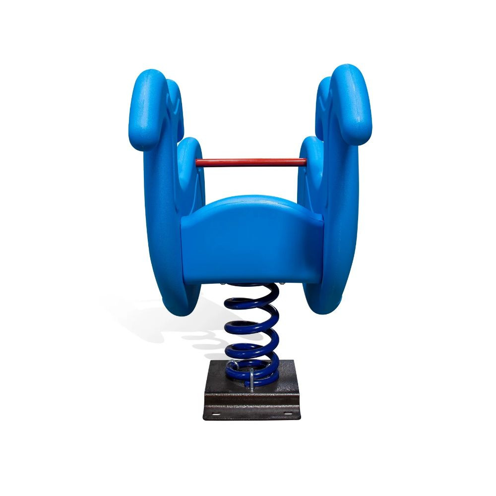 Blue Whale Spring Rider - Discount Playground Supply