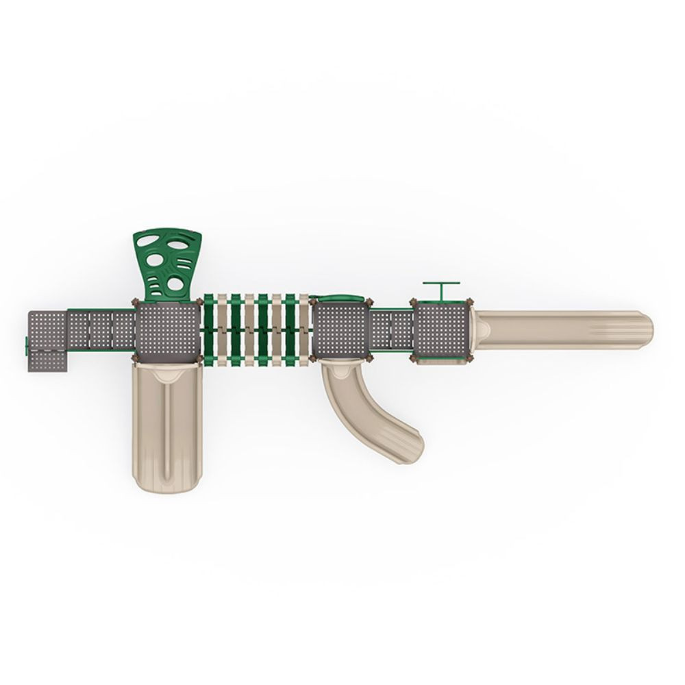 Rush and Glide Playset - Top View