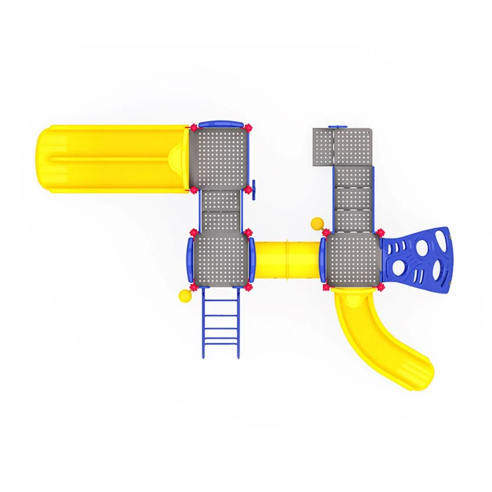 Cedar Cascade Outdoor Playground Playset - Top View