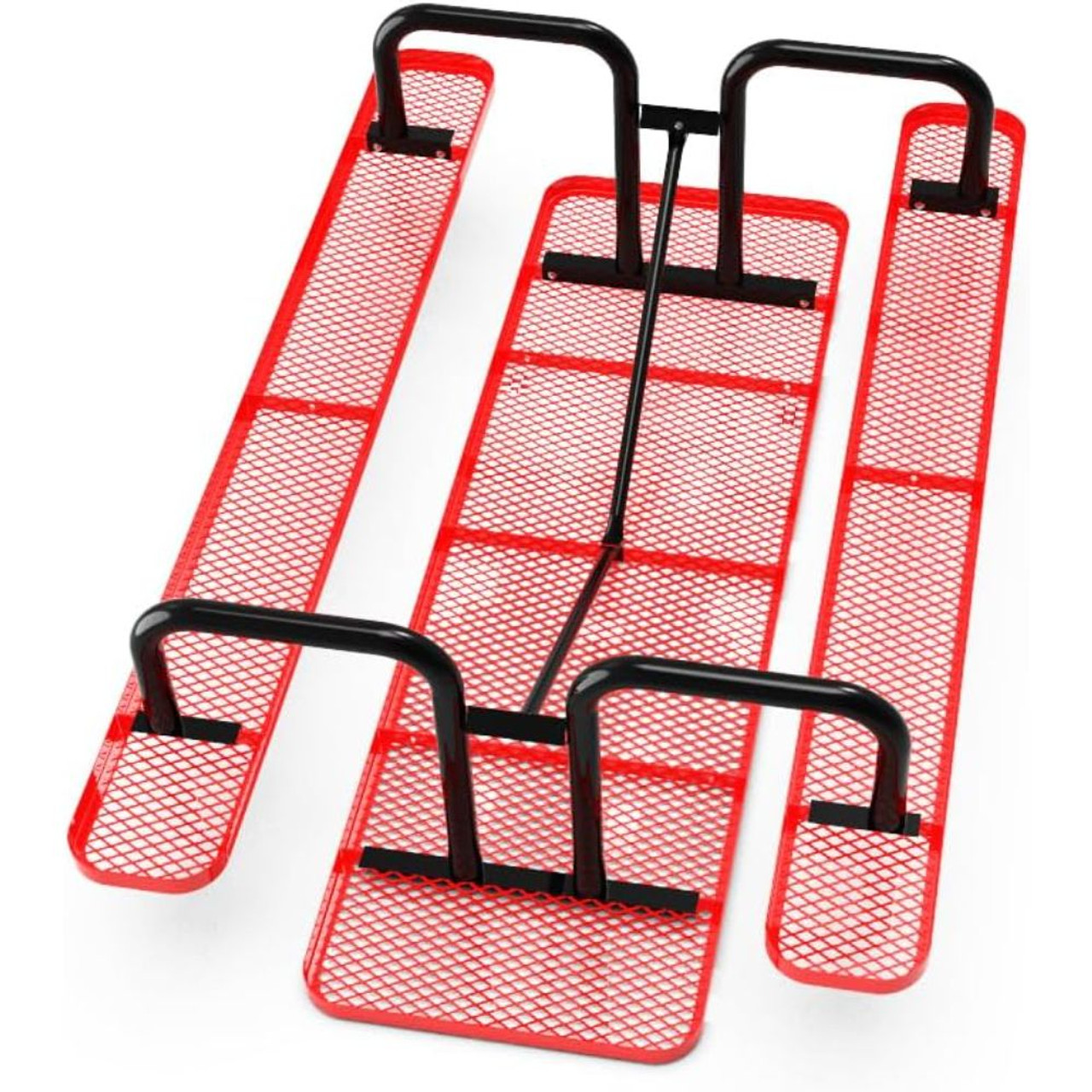 Expanded Metal Picnic Table - Underside