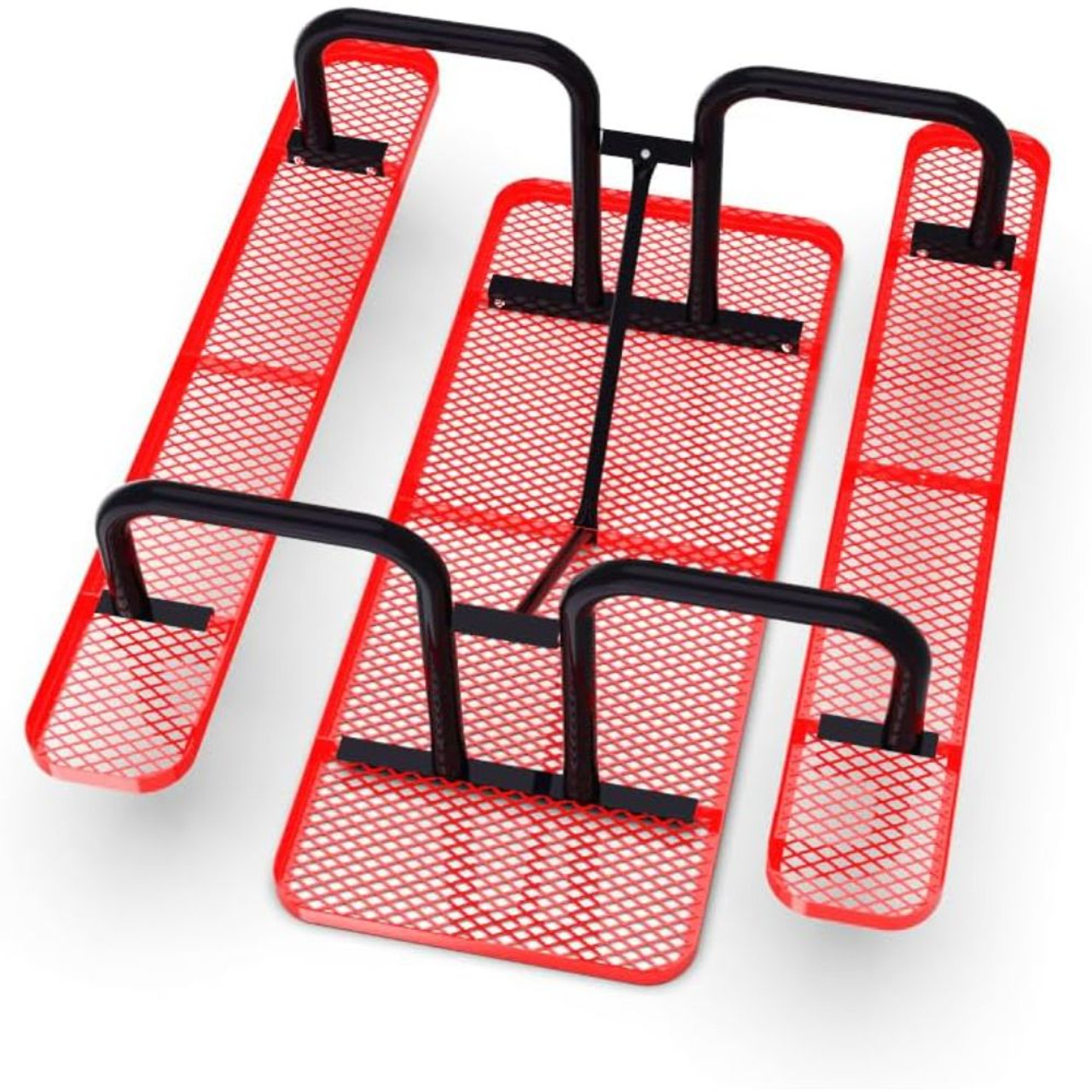 Expanded Metal Picnic Table - Underside