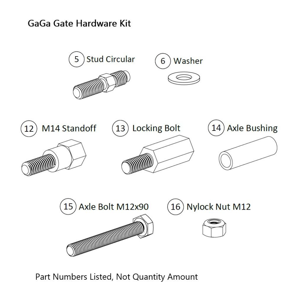 Hardware Kit - GaGa Gate