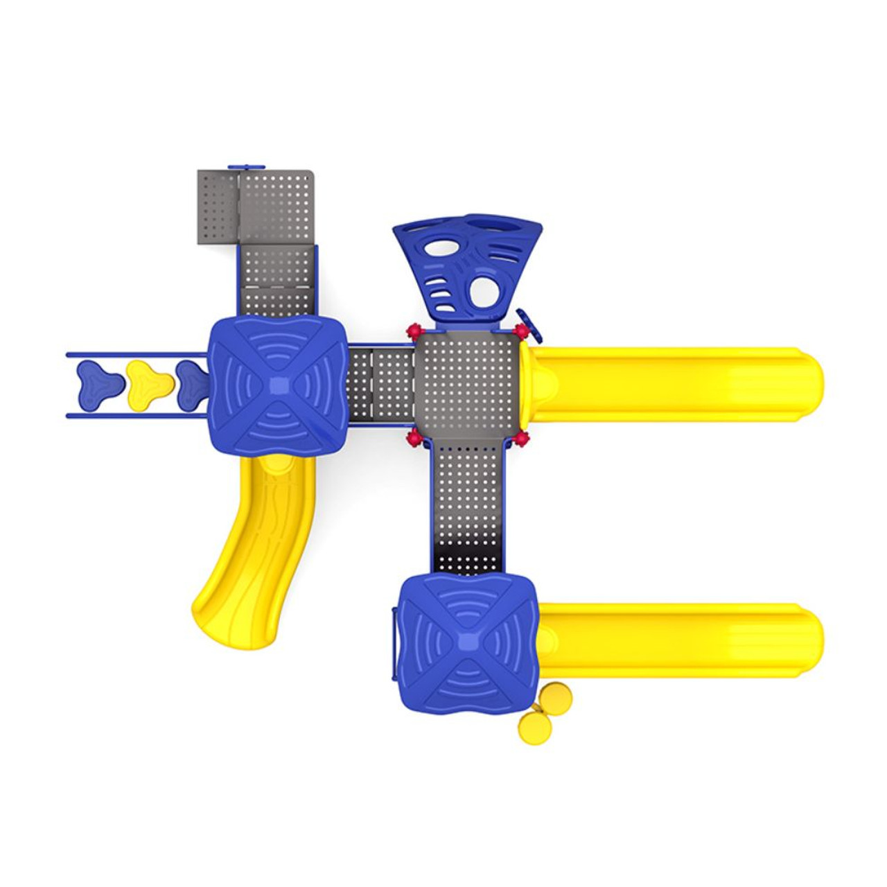 Speedway Falls Playset - Top View
