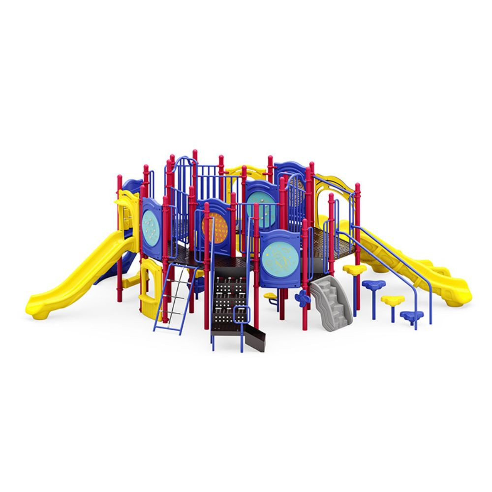 Quad Rush Playset with Role-Play Panel - Boulder Climber Side