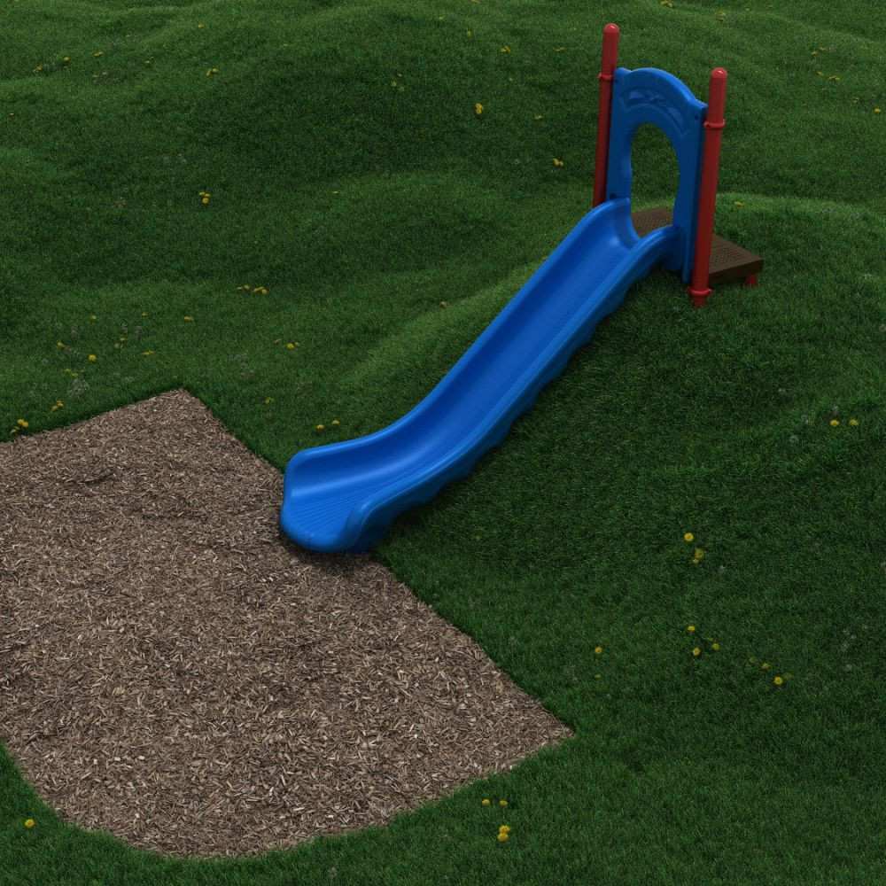 Playground Embankment Slide