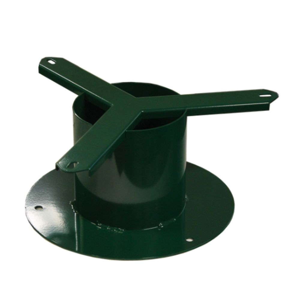 Metal Receptacle 6'' Pedestal for Round Receptacle