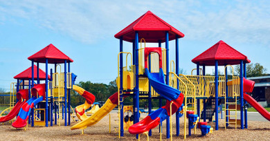 How Long Playground Borders Last by Material Type