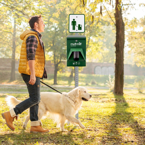 Mini Station Dispenser Kit - dog park trail example