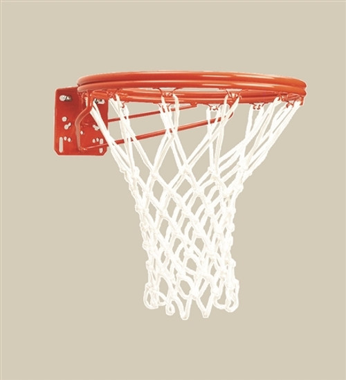 front mounted basketball rim and with net