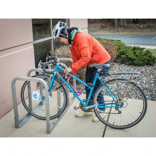 U-Lock It - Modular Bike Rack - Example Only - Hoops Shown Not 6-Version