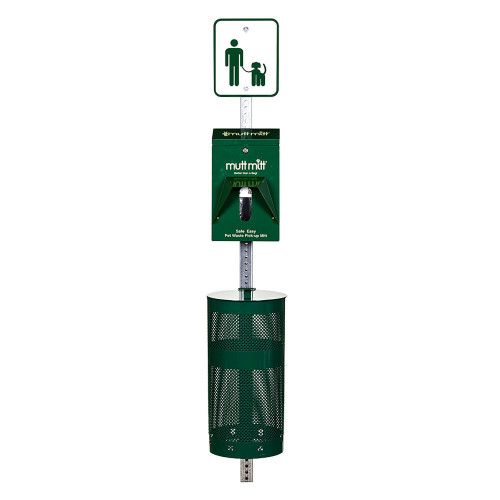 Waste Station - Green Waste Station - Green