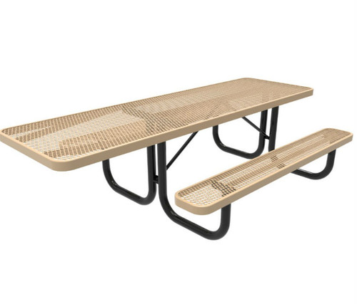 8' ADA Expanded Metal Rectangle Metal Picnic Table 8' ADA Expanded Metal Rectangle Metal Picnic Table
