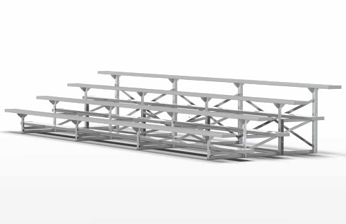 4 Row 56 Seat Aluminum Bleacher 4 Row 56 Seat Aluminum Bleacher
