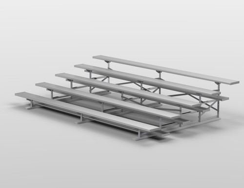 Aluminum Bleacher 5 Row Aluminum Bleacher 5 Row