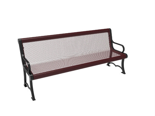 Austin Expanded Metal Park Bench Austin Expanded Metal Park Bench
