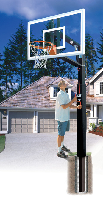 Residential Basketball Adjustable System