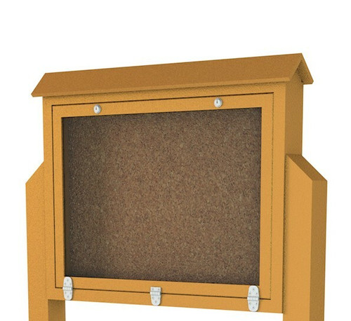 Medium Message center with 3 hinged door