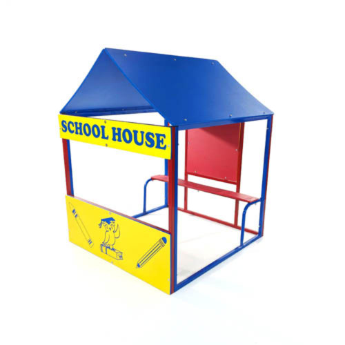 School House Playhouse - angle