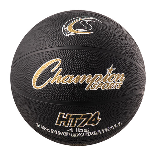 4 LB Weighted Basketball - Black Only