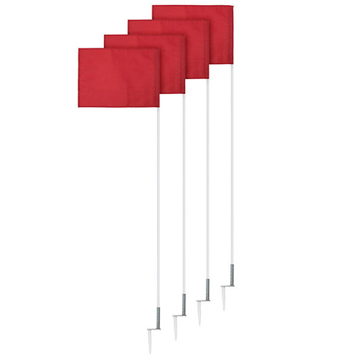 Slim Line Soccer Corner Flags - Set of 4 Slim Line Soccer Corner Flags - Set of 4