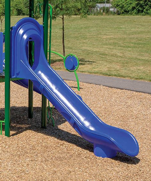 5' Deck Height Starglide Playground Slide With Hood