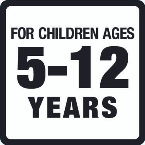 Warning Label Age Group 5-12 Years Warning Label Age Group 5-12 Years